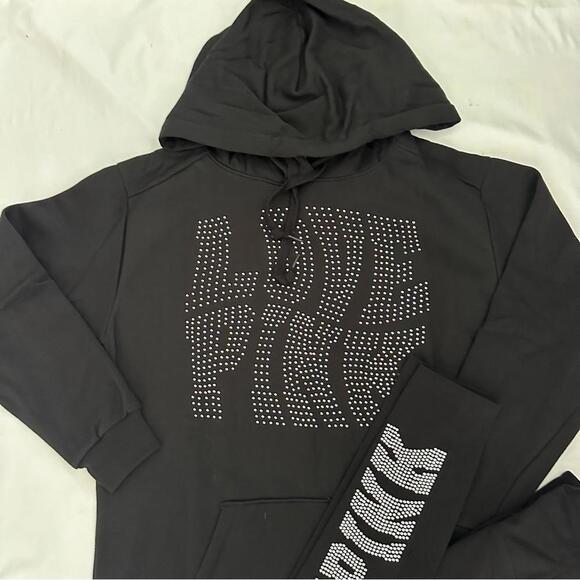 PINK VICTORIA SECRET Hoodie and Leggings Set - Picture 3 of 6